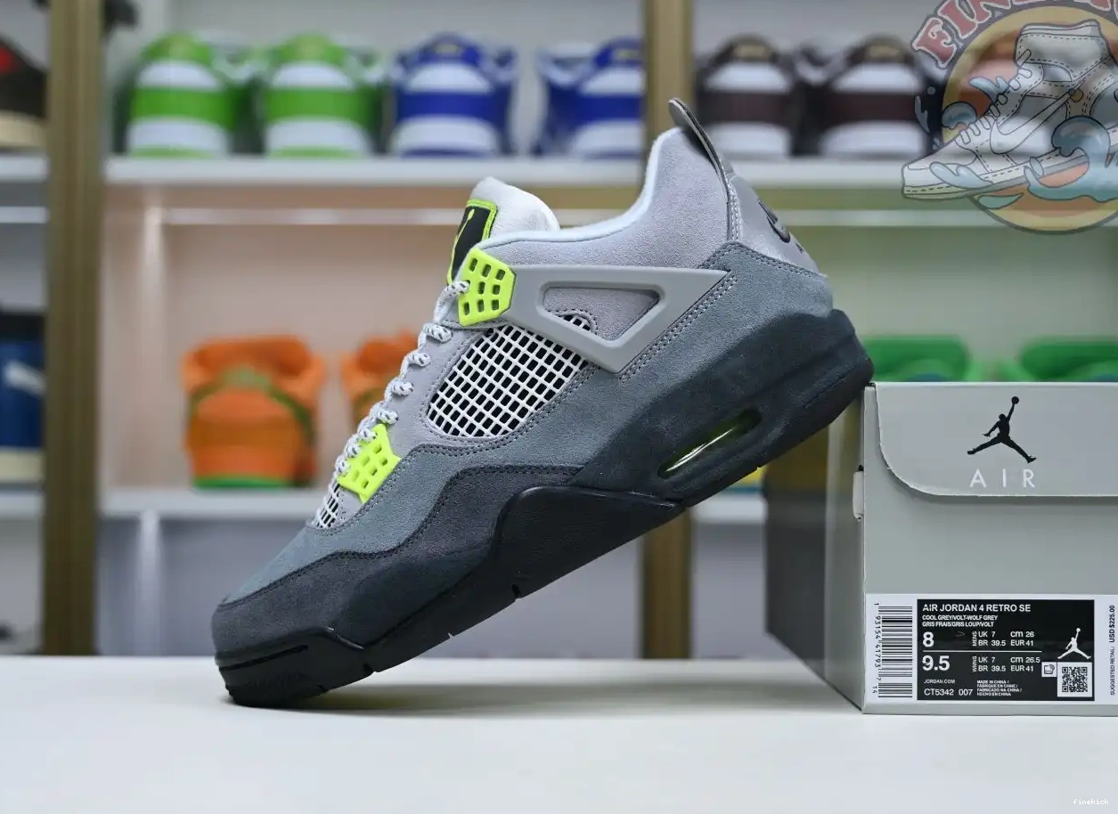 Jordan se'95neon retro Jordan Air 4 0420